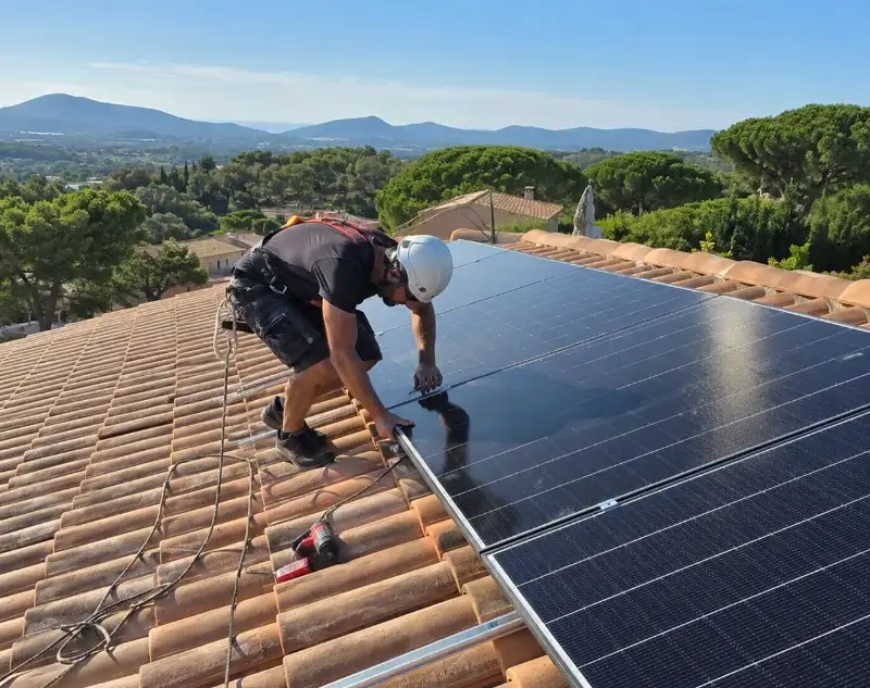 Installateur panneaux solaires Douzens — pose photovoltaïque sur toiture