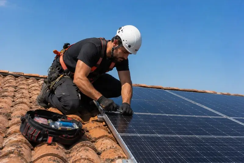 Maintenance et monitoring de panneaux solaires à Douzens