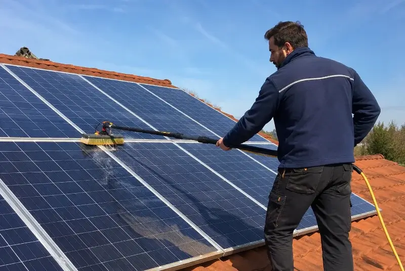Nettoyage et entretien de panneaux solaires à Douzens